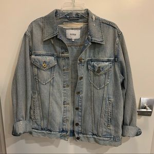 Oversized Pistola jean jacket size medium